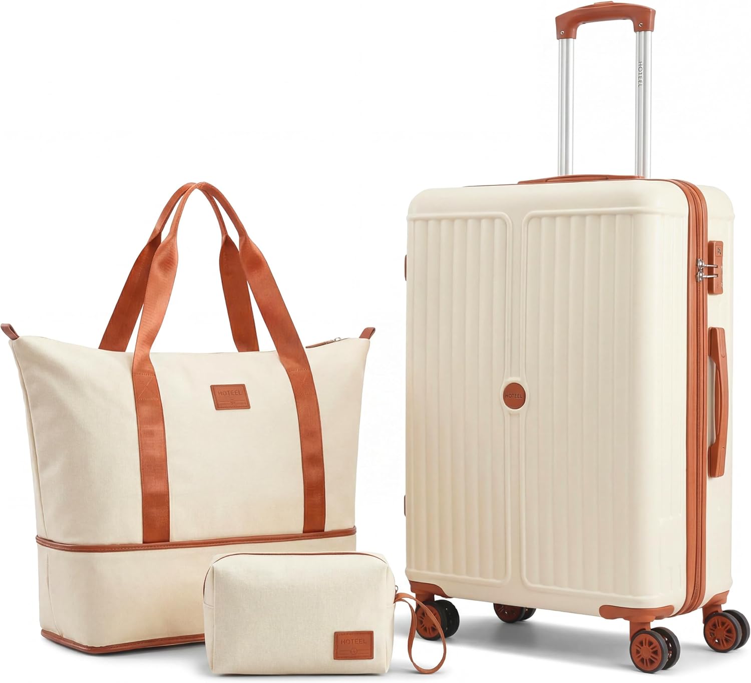 Hoteel Luggage Sets 3 Piece ABS+PC Hardside, 4-Year