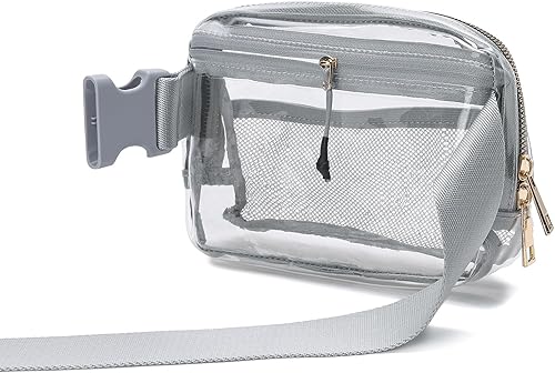 Miniatura 6 de Riñoneras cruzadas impermeables para mujer, bolsa de cinturón de moda para mujeres y hombres, riñonera con correa ajustable para senderismo al aire