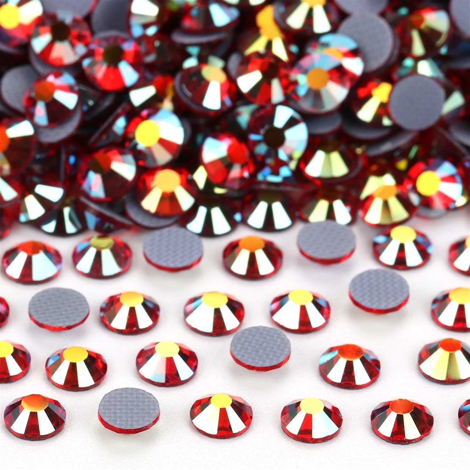 Strass Termoadesivi Strass hotfix for galvanica in cristallo for scarpe, borse, decorazione for indumenti fai da te(161AB Erinite AB,6mm SS30 288pcs)