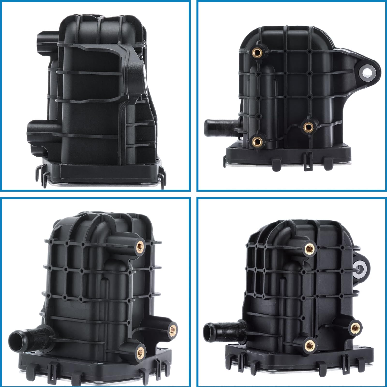 EGR Cooler 2.0HDI 9807593080 9801705280 1861749 2267338 DS7Q9D475DA DS7Q9D475DB 717720158 Refroidisseur à gaz électrique Mint Cooler pour C4 C5 Mondeo
