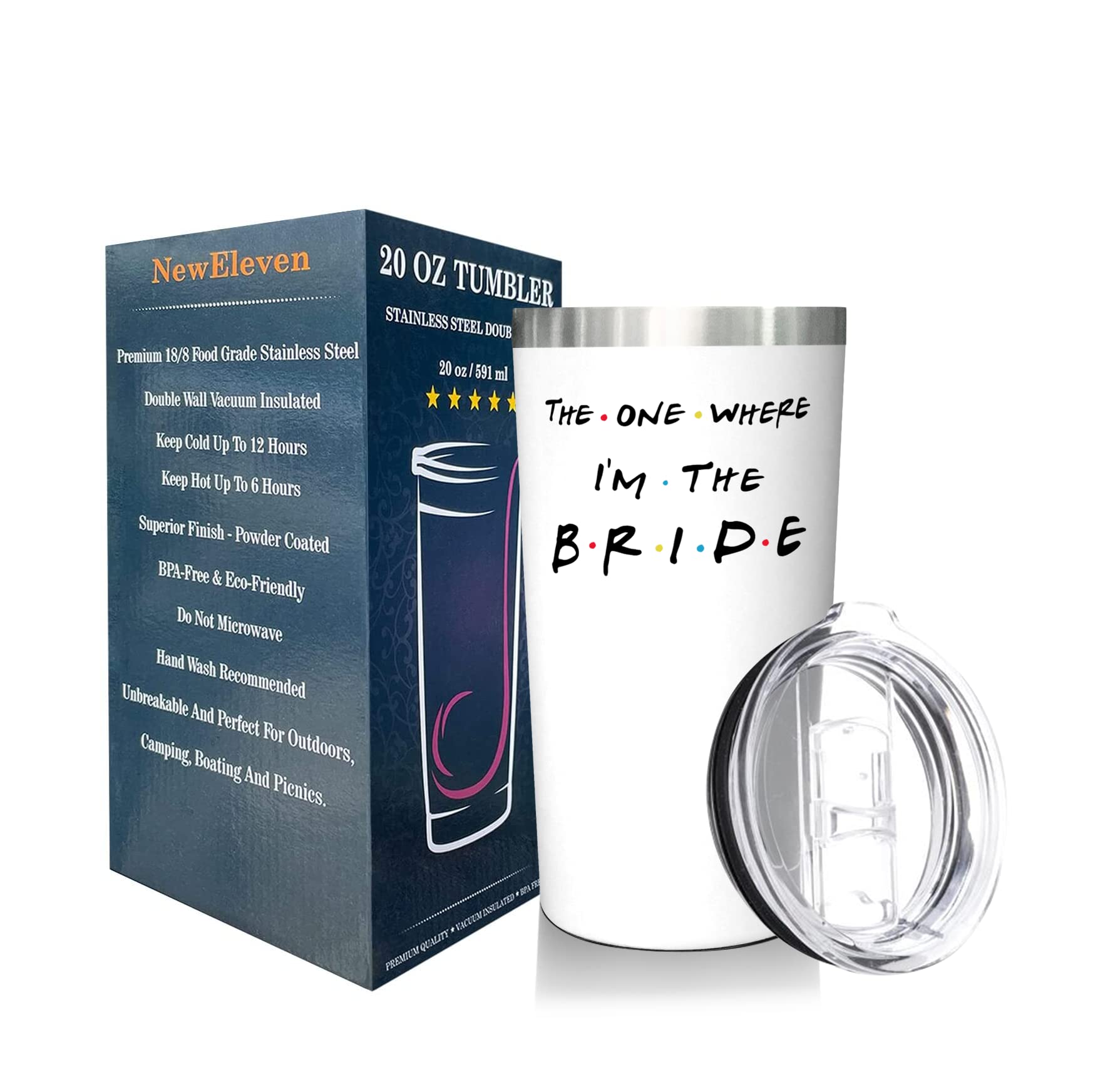 NEWELEVEN Bride to Be Gifts for Her, Wedding Present for Bride, Bridal Shower Gift, Bachelorette Surprise for Fiancee - Image 2