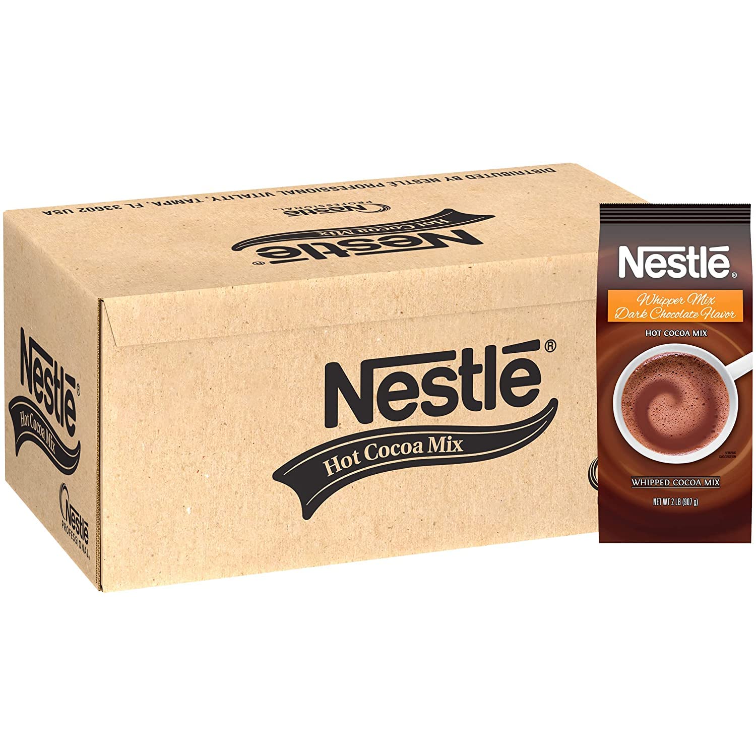 Amazon.com : NESTLE DARK HOT COCOA MIX 12X 2LB BAG : Grocery