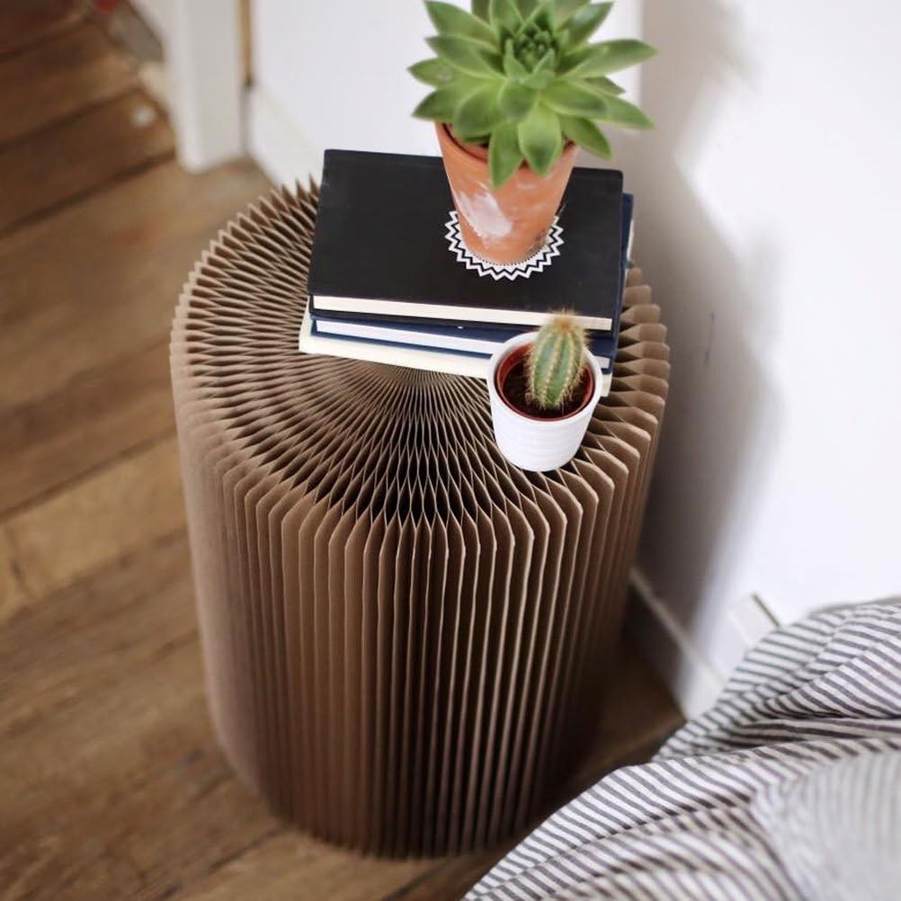 Le Studio Folder Bull Stool Folding, Brown