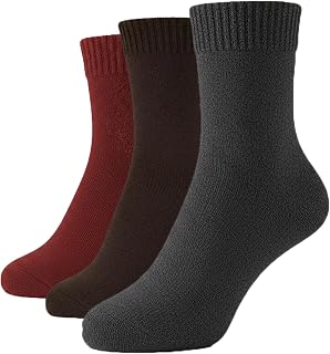 Thick 78g Merino Wool Crew Women's Socks, Thermal Warm Winter Boot Socks Heavyweight Christmas Gift