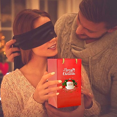 Miniatura 7 de Neioaas Cajas de regalo sorpresa, caja de regalo emergente para dinero y Navidad, caja de regalo única de Navidad plegable con sobre rojo, cajas de