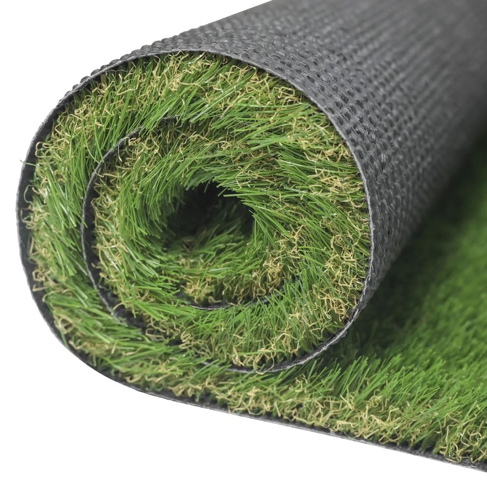 Prato Sintetico In Erba Tappeto Manto Giardino Colore 4 Sfumature Effetto naturale Altezza 20mm 30mm 40mm 50mm Anti UV Atossico Drenante Varie misure (30mm 2x5mt 10mq)