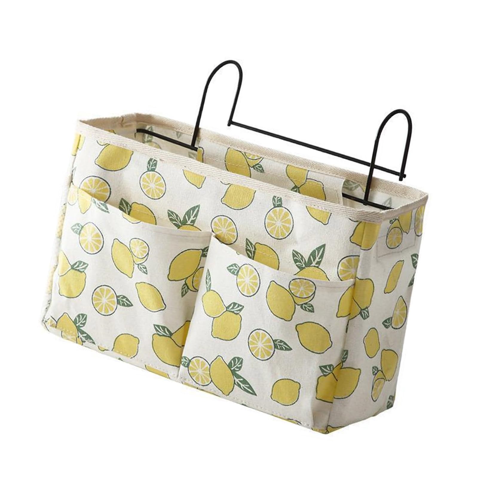NEWFT Multifunctional Bedside Hanging Storage Bag Solution for Home and Dorm Daily Use with Stylish Fruit Themed Designs Worker Organizers