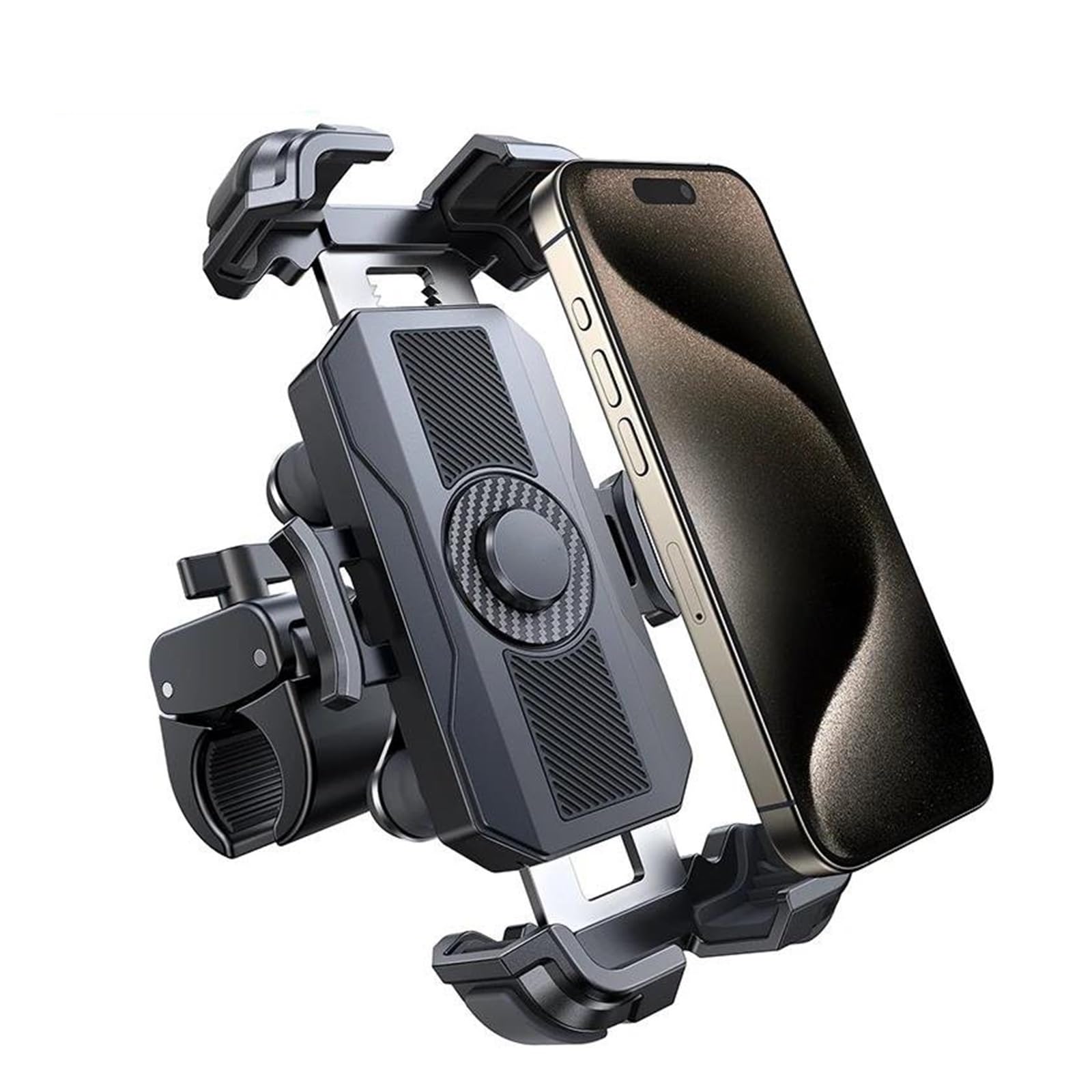 Per Supporto Antivibrante Per Telefono Da Moto 4.7-7 Pollici Per Manubrio Bici