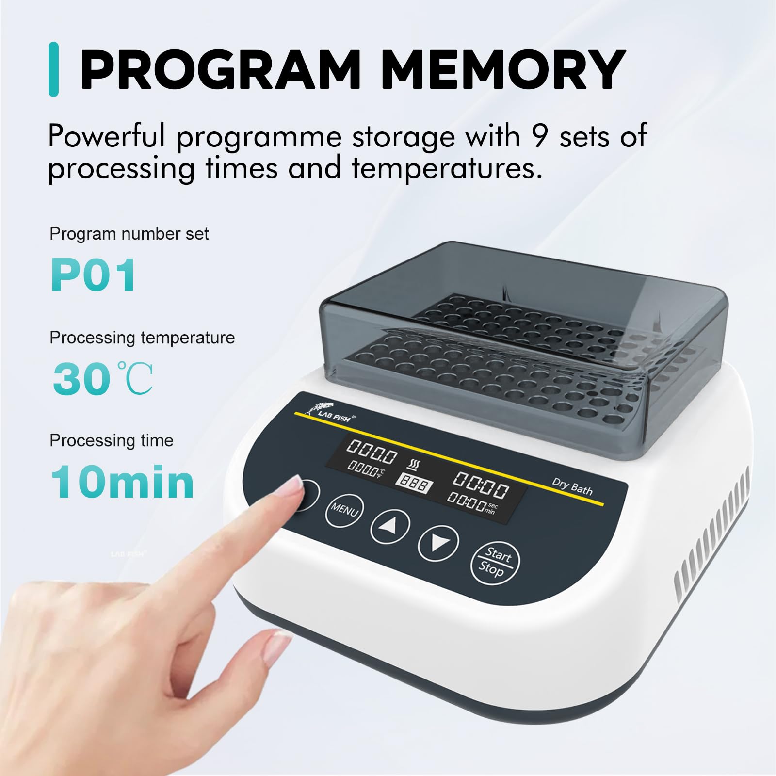 LABFISH Heating Digital Dry Bath Incubator Laboratory