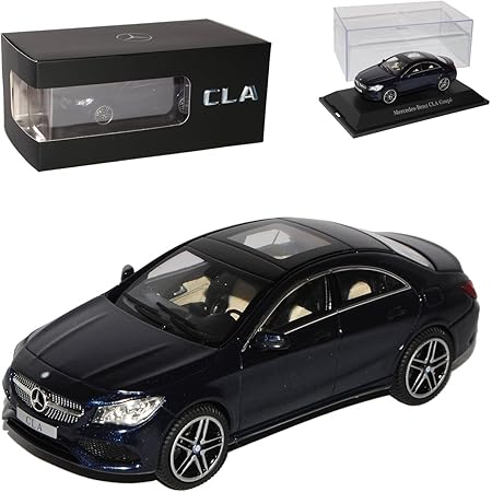 Mercedes Cla Class Shooting Break White Model Car Ready Model Norev 1 18 Amazon De Toys Games