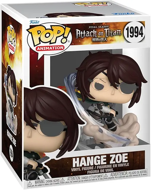 Funko Pop! Hange Zoe Attack On Titan Sammelfigur - Premium Vinyl-Modell