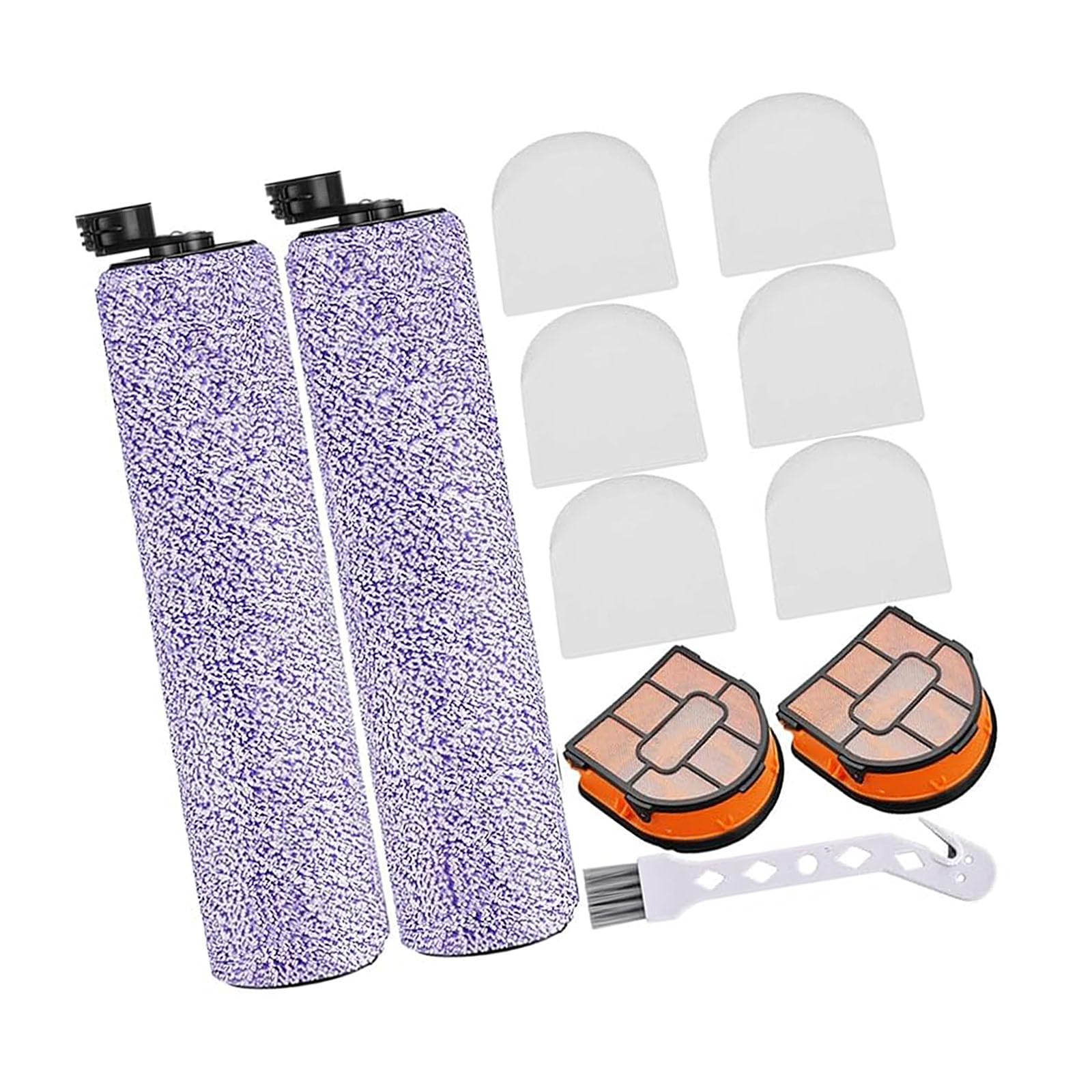 Piceioep Of 1 Set Direct Current Neat Replacement Parts Set Highlighting Polyamide Substance for Vacuum Longevity Microfibre Brush