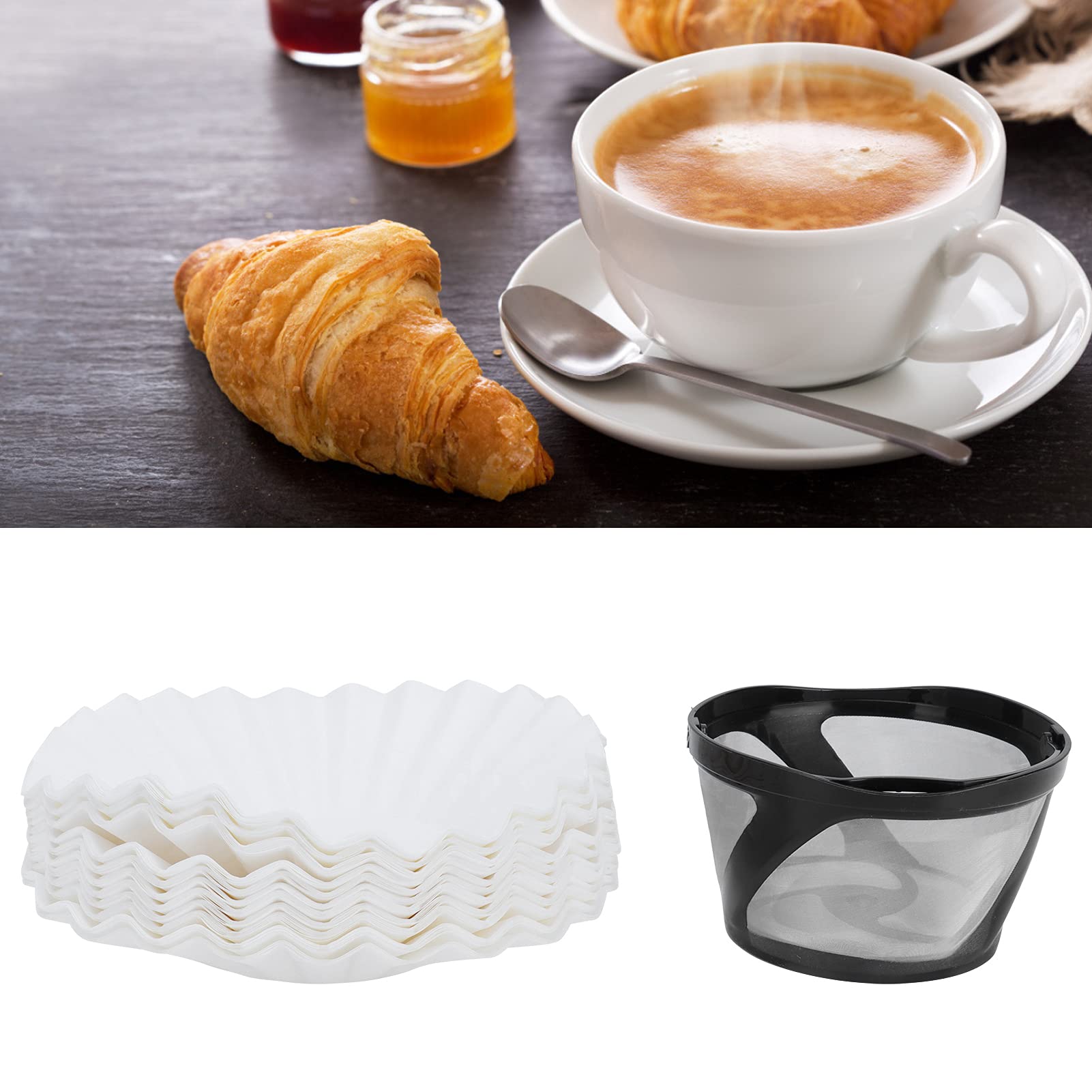 Diy Coffee Filter, Slag Separation Coffee with Stainless Steel Precise Filter Screen for Restaurants for Coffee Shops