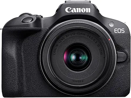 Canon EOS R100 RF-S18-45mm F4.5-6.3 is STM Lens...