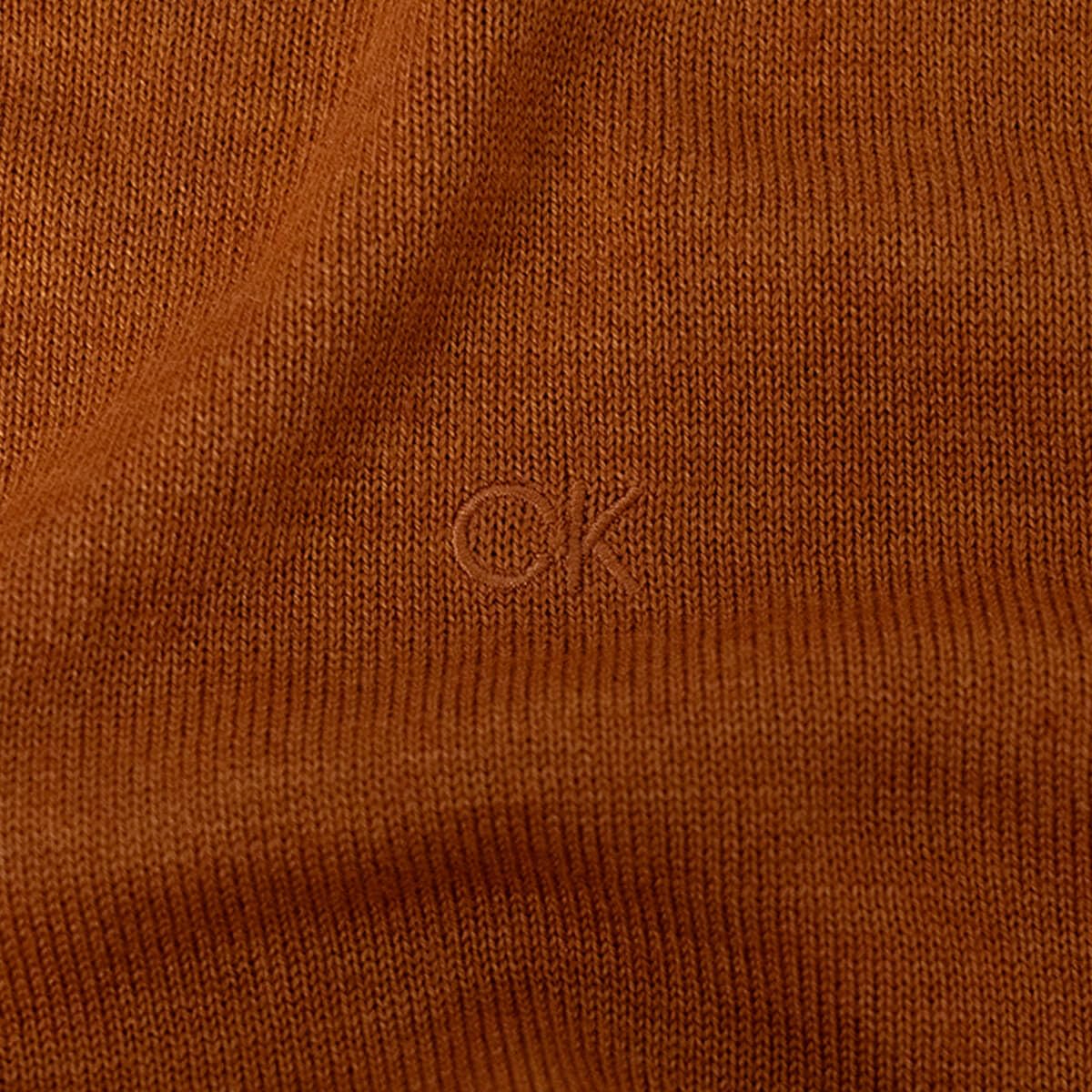 Calvin Klein 2026 para Hombre con Cuello en v algodón Suave Cuidado suéter