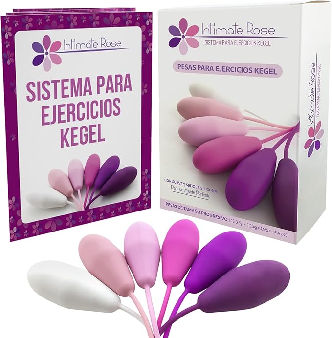 Set Ejercitadores Kegel Intimate Rose (6 Pesos)