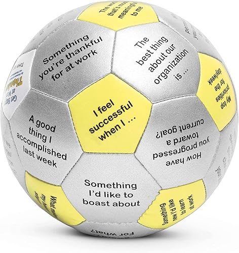 Miniatura 26 de Trainers Warehouse Colección Thumball de 6 pulgadas, 32 indicaciones para conversación, formación de equipos, relación y entrenamiento