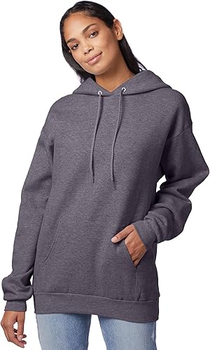 Miniatura 18 de Hanes EcoSmart Hoodie, Midweight Fleece, Pullover Hooded Sweatshirt for Men Verde (SAFETY GREEN)