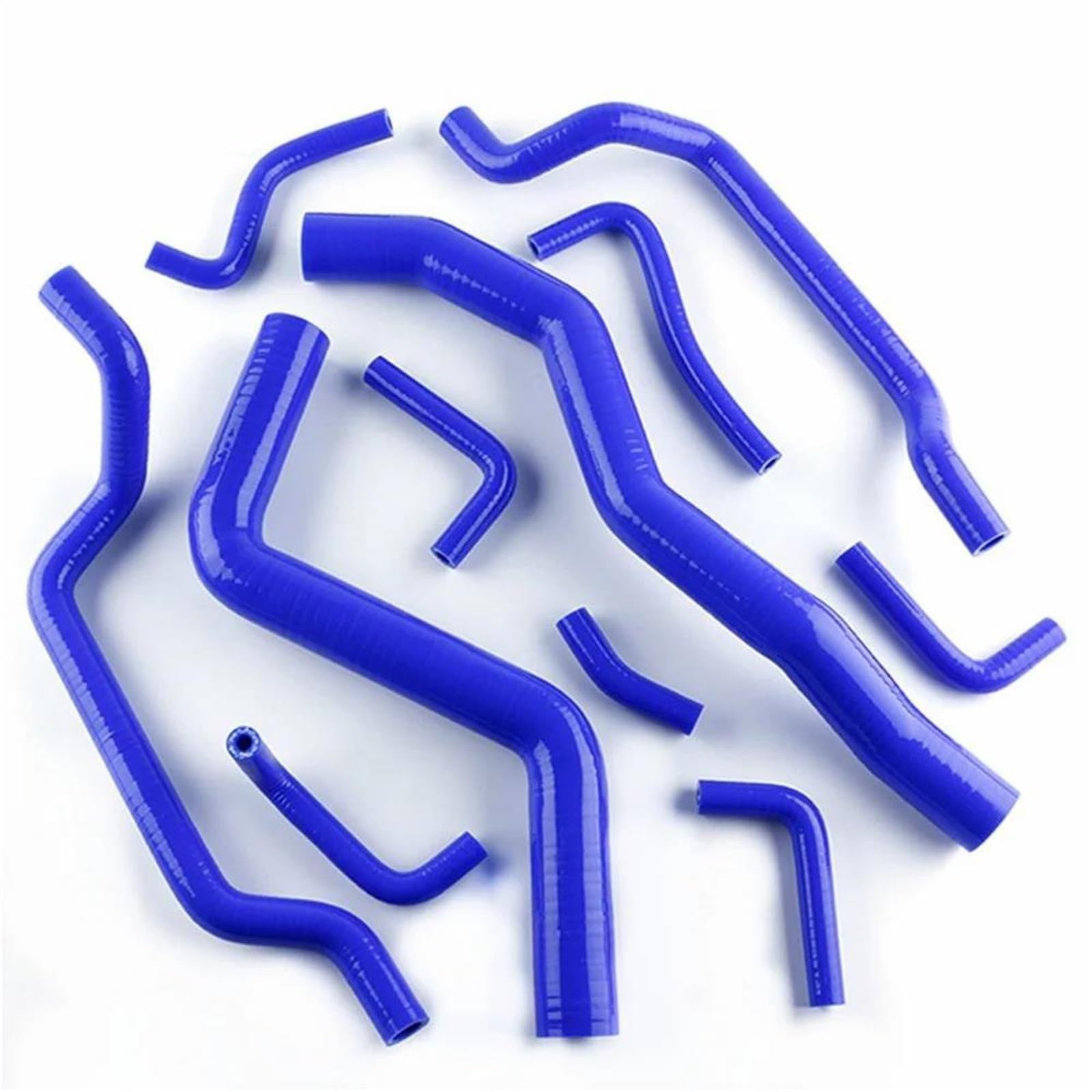 for Mitsubishi for Eclipse 4G63T Engine 1995 1996 1997 1998 1999 Turbo Radiator Heater Silicone Hose Kits(Blue)