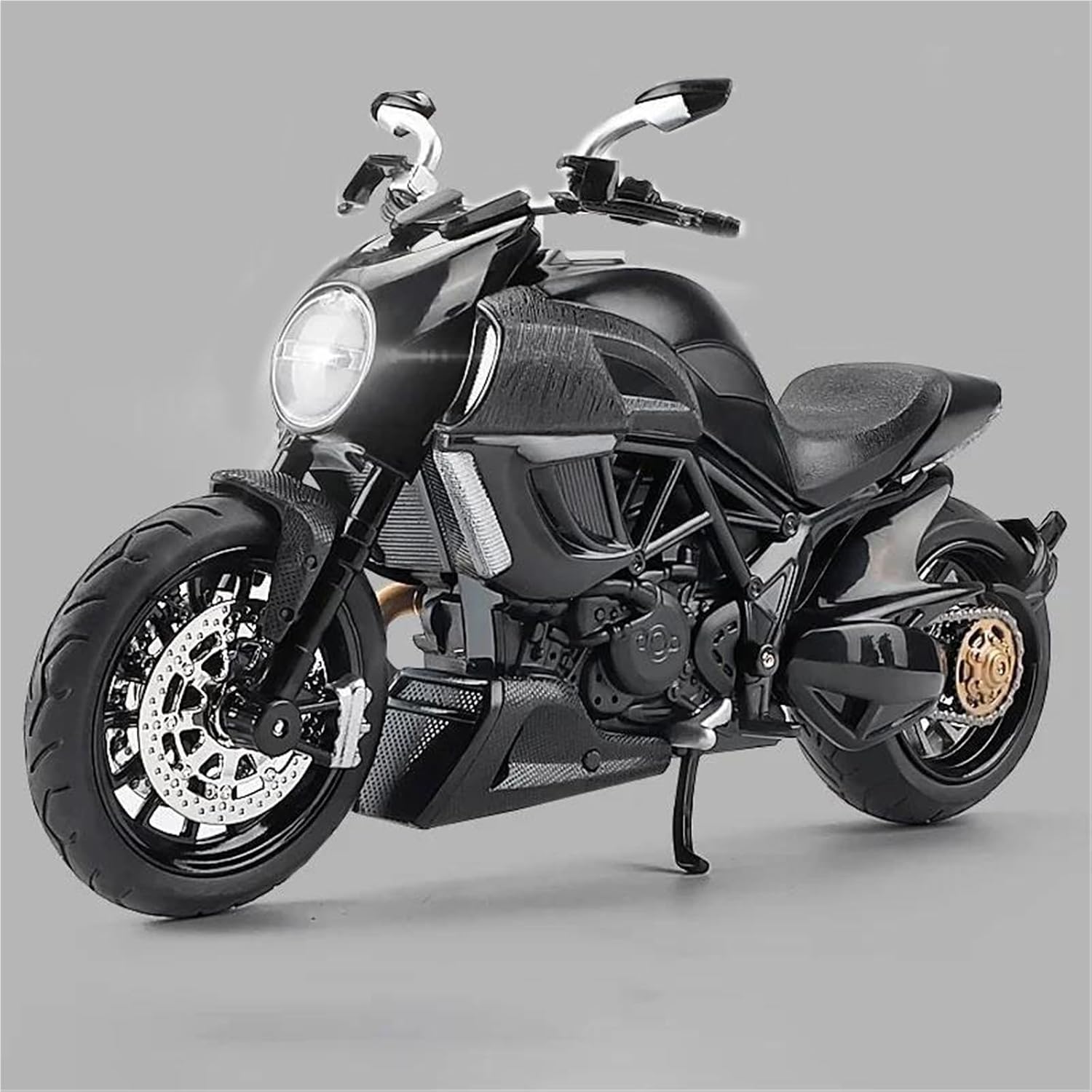 1/12 モトクロスバイク模型 おもちゃ車 コレクションギフト に適合するドゥカティ ディアベル 【野戦陣地】 スタティッ