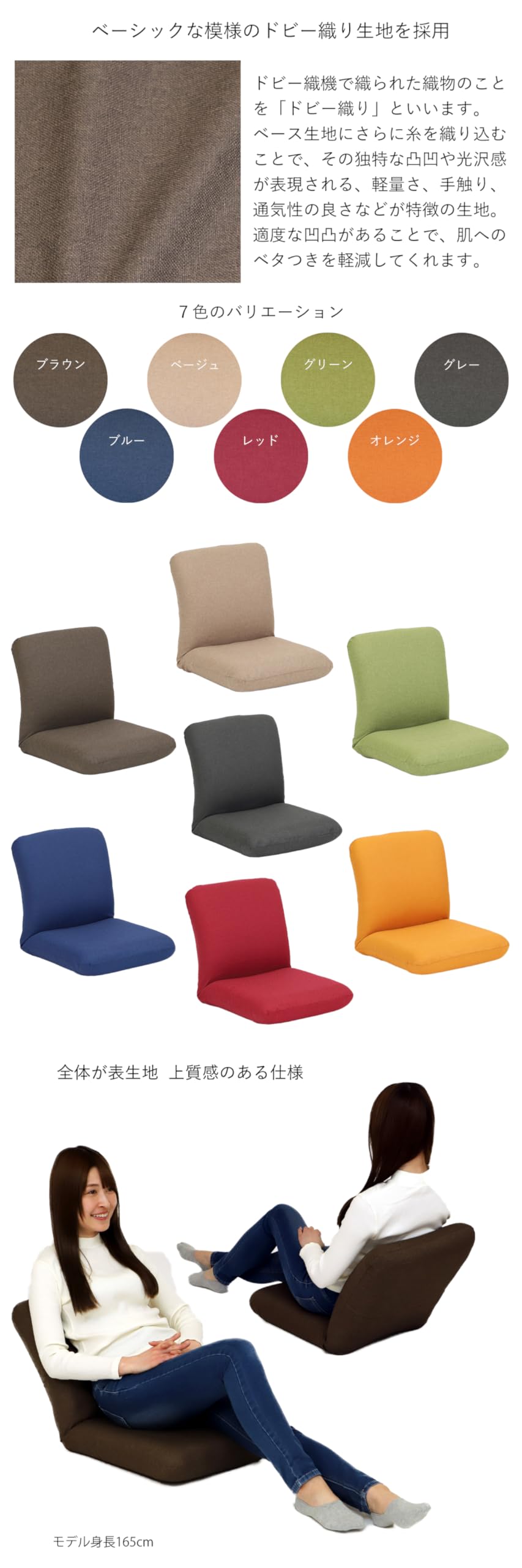 Amazon｜[座椅子ヤマザキ] 産学連携 コンパクト座椅子3(ブルー) 日本製