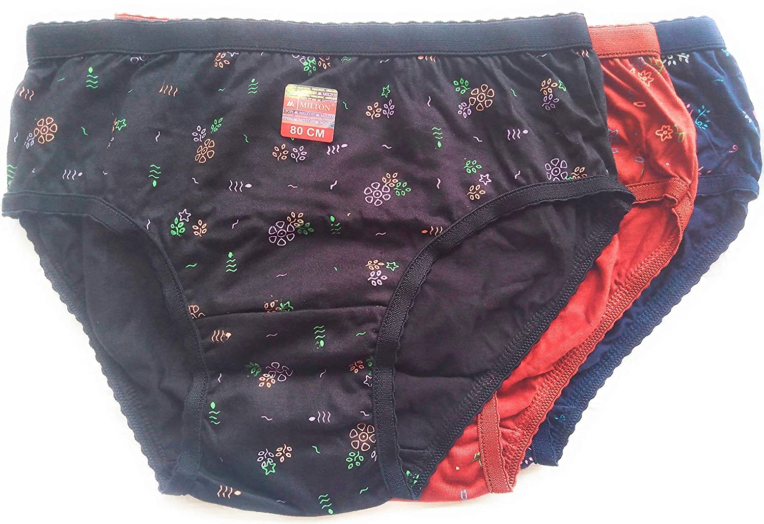 Milton Garments Women Cotton Panties Pack of 3 (Colors,Prints May Vary)-picture-18