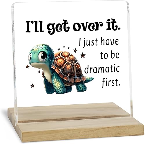 Miniatura 20 de Letrero de decoración de oficina de humor retro, regalos de decoración de oficina del Oeste para compañeros de trabajo masculinos, placa acrílica de