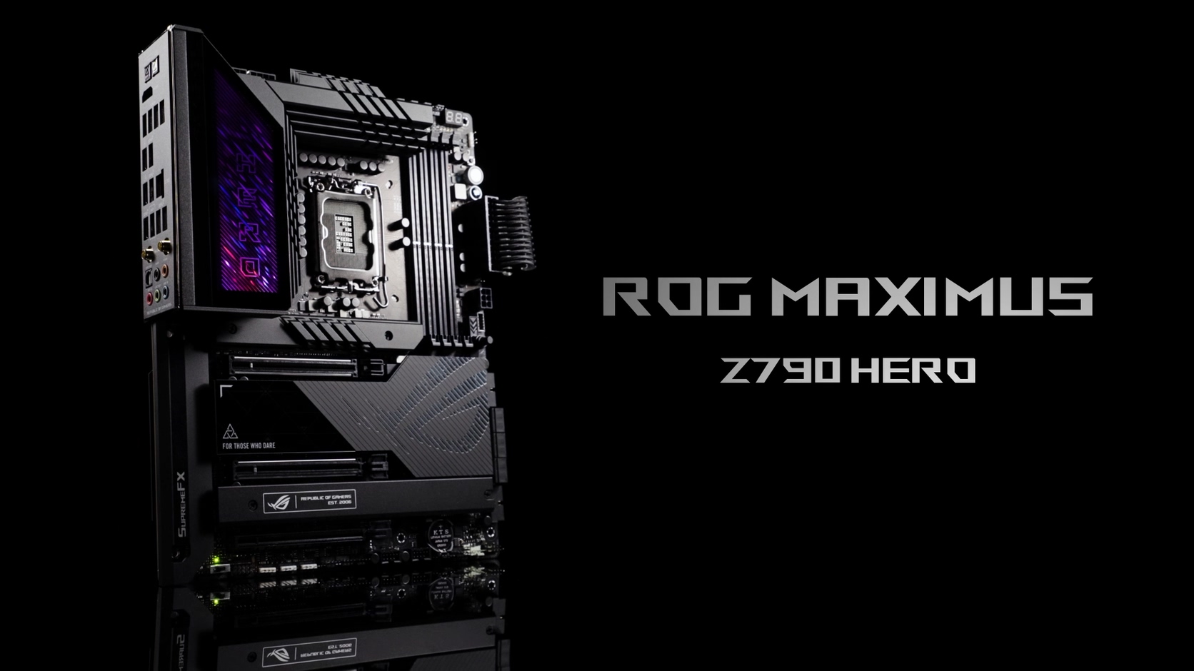 CPU Intel i9 13900K + ROG MAXIMUS Z790 ASUS ROG MAXIMUS Z790 HERO Scheda Madre Gaming ATX, Intel