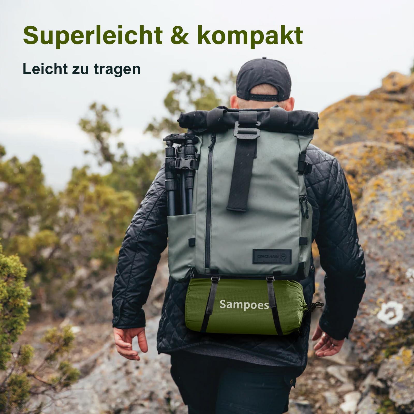 Zelfopblazend Luchtbed – (Compact & Comfortabel