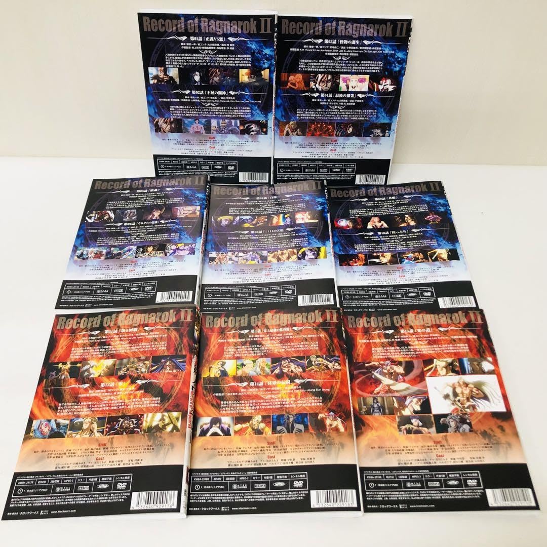 ♦︎新品ケース付き♦︎ 終末のワルキューレⅡ 前半 レンタルDVD 全話セット 71Jxrg7z0-L._AC_UF350,