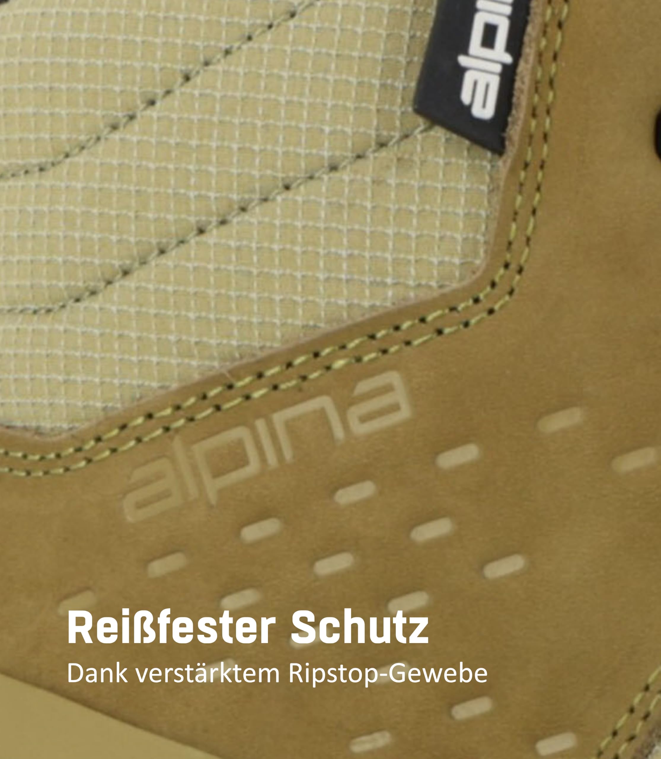 Alpina Lynx Wanderschuhe Herren und Damen | Wasserdichte Trekkingschuhe Herren und Damen, Mit Sympatex, Stormsohle, Leder & Ripstop