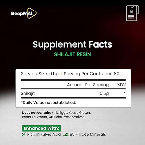 Miniatura 7 de Shilajit ResinaCápsula Himalaya Pure Natural Vitality Boosters con Adaptógenos Energía y Bienestar Suplemento Natural