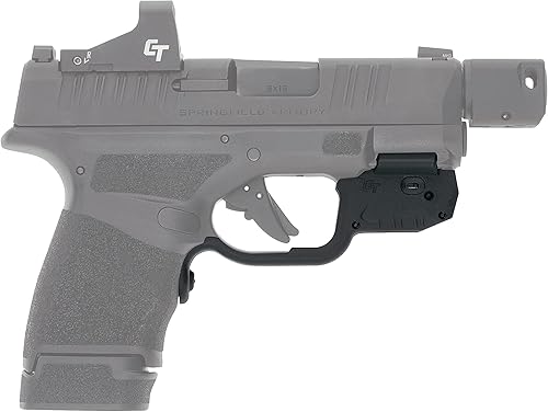 Crimson Trace Laserguard Hellcat con activación instintiva para pistolas Springfield Armory Hellcat, tiro defensivo y competencia