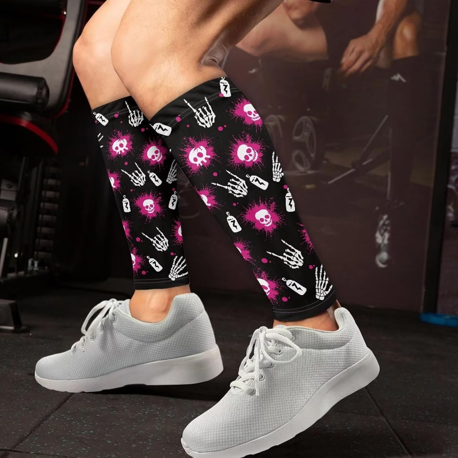 Calf Compression Sleeve for Unisex Leg Sleeves Leg Compression Sleeve Turf Protection Ultra Leg Skin Protector