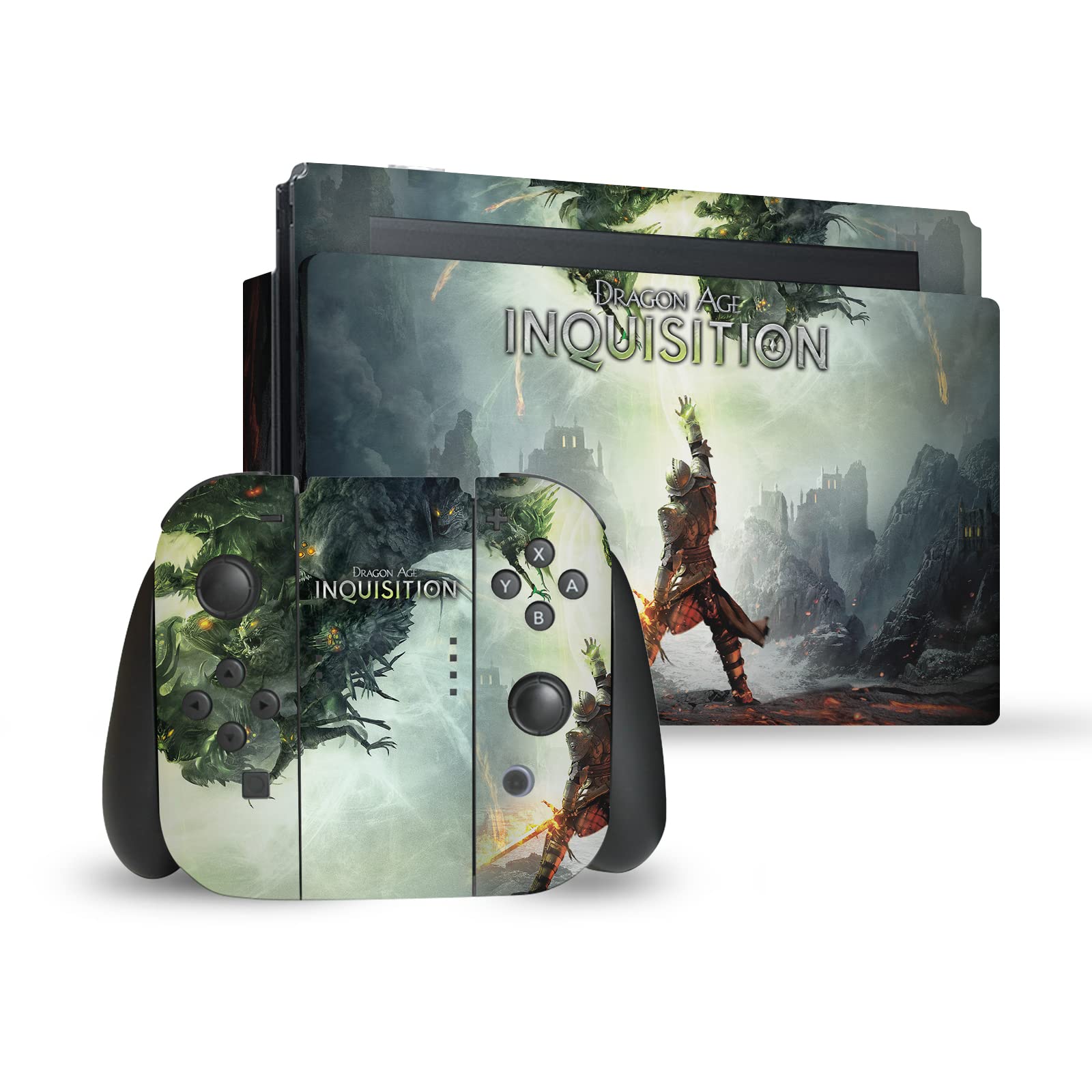 Skin autocollant Dragon Age Inquisition pour Switch Dock et Joy-Con
