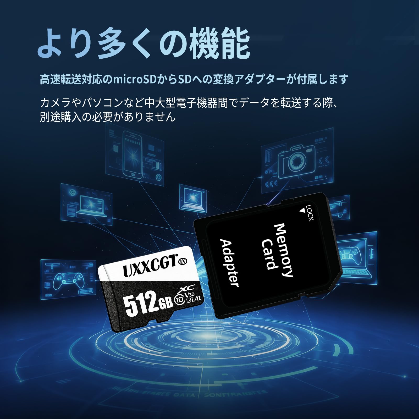 Amazon | マイクロSDカード 高互換性 micro sdカード microSDXC 大容量