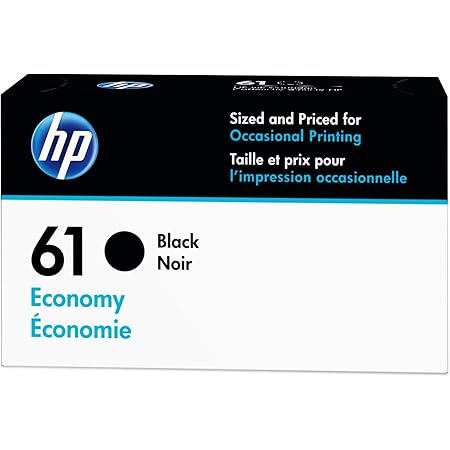 hp 61 economy black original ink cartridge