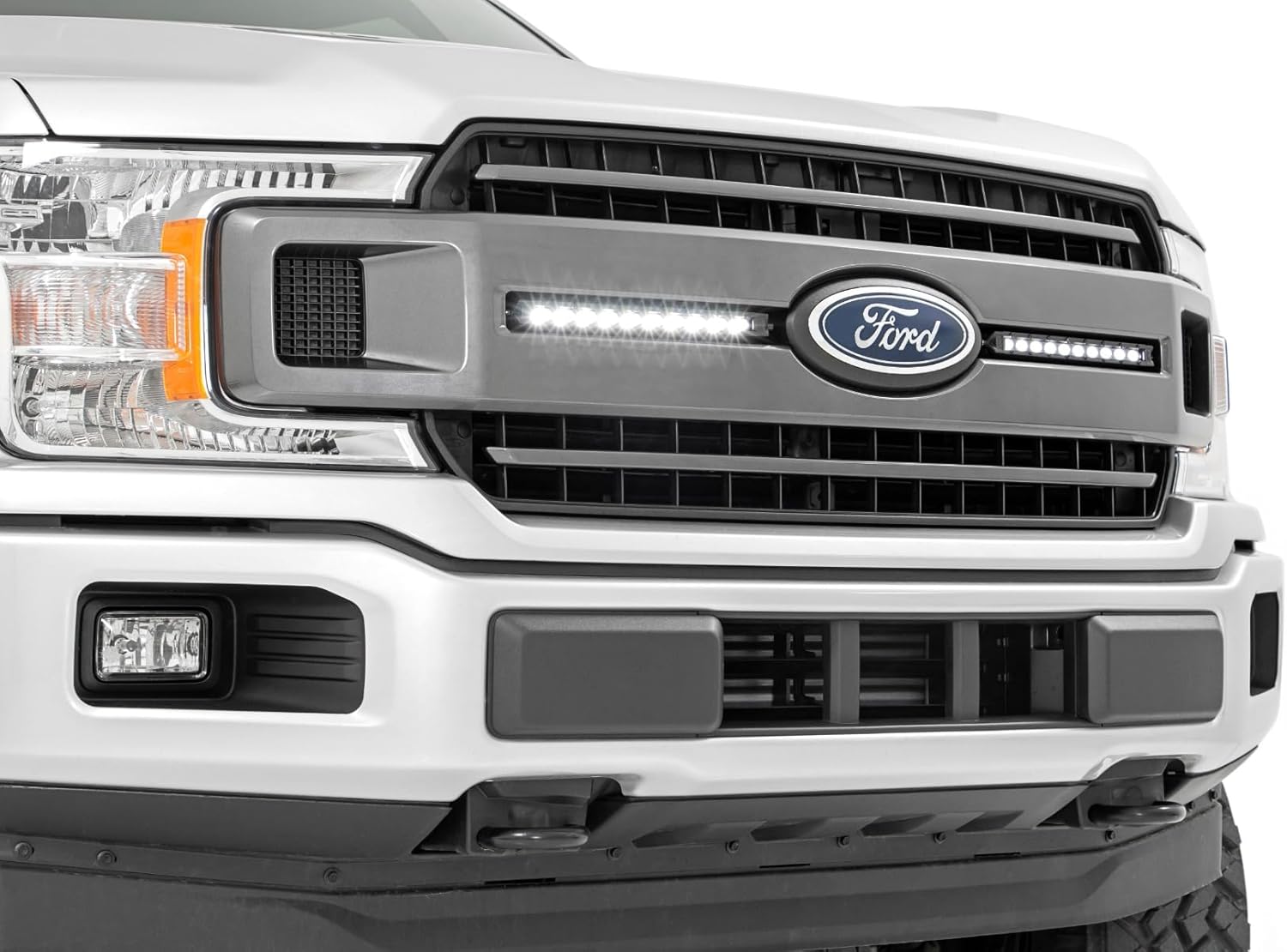 Rough Country 10" Chrome Series Slimline CREE LED Light Bars | Pair - 70410A