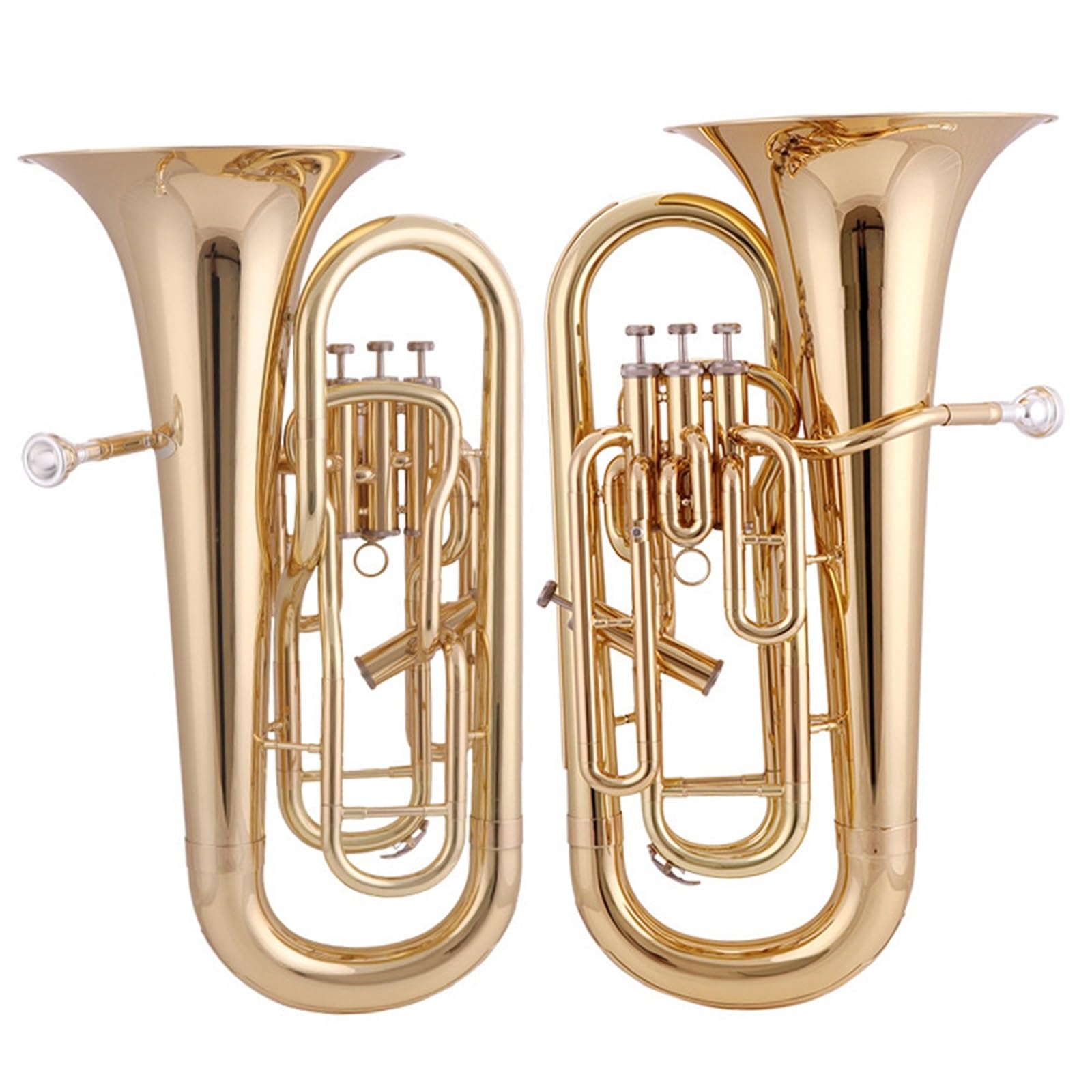 Eufonio Eufonio Sib Tono Quattro Valvole Prestazioni Professionali Principianti Adulti Strumenti Musicali