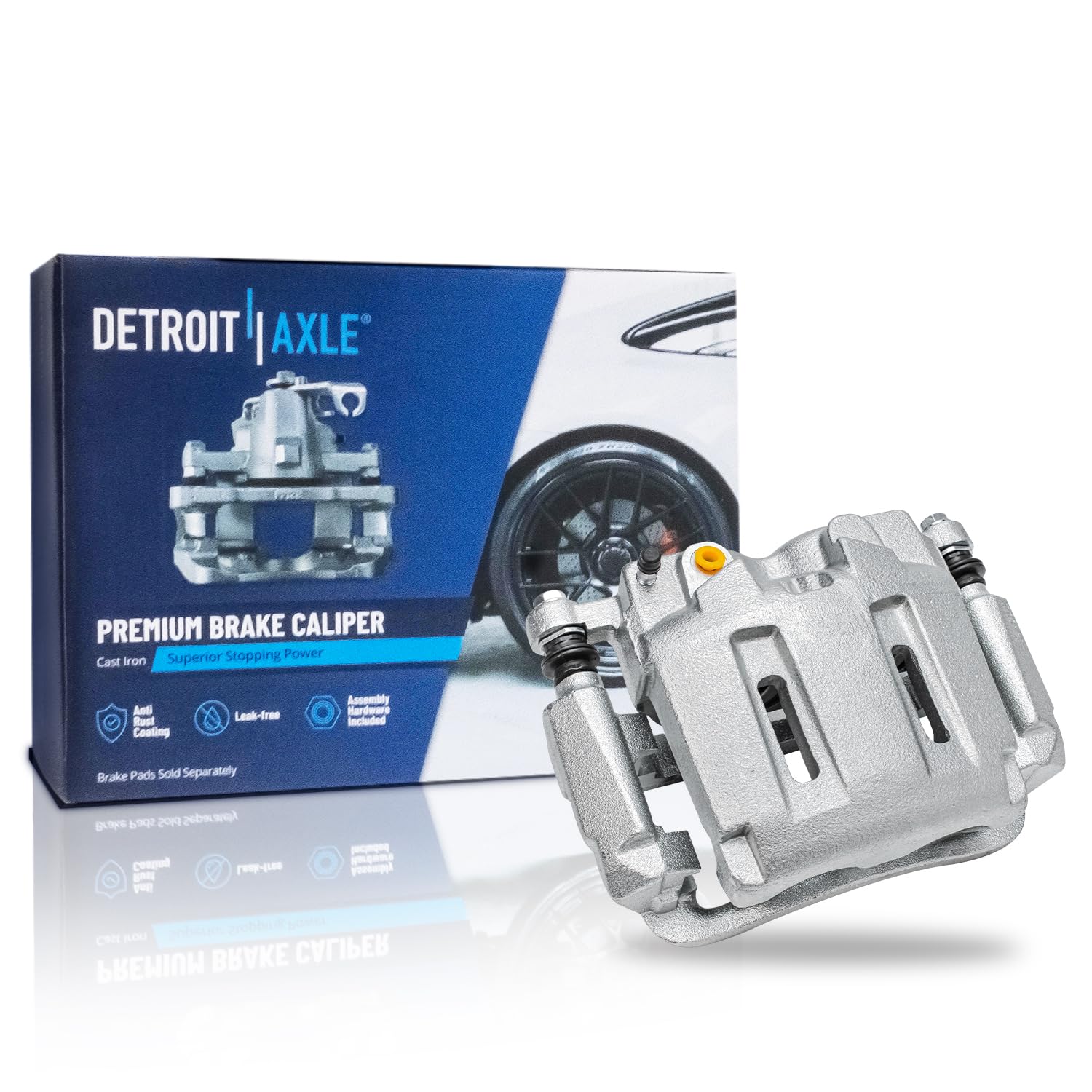 Detroit Axle - Front Left Brake Caliper for Ford 2005-2012 F-250