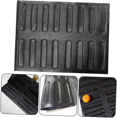 Miniatura 2 de Ciieeo Molde de pan francés de silicona, 3 piezas, molde de pan para hornear para horno, sartenes de silicona para hornear, sartenes para pan,