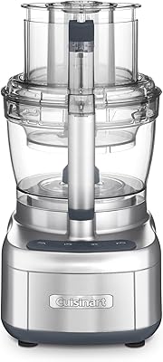 Cuisinart 13 Cup Food Processor and Dicing Kit, Silver (Renewed)