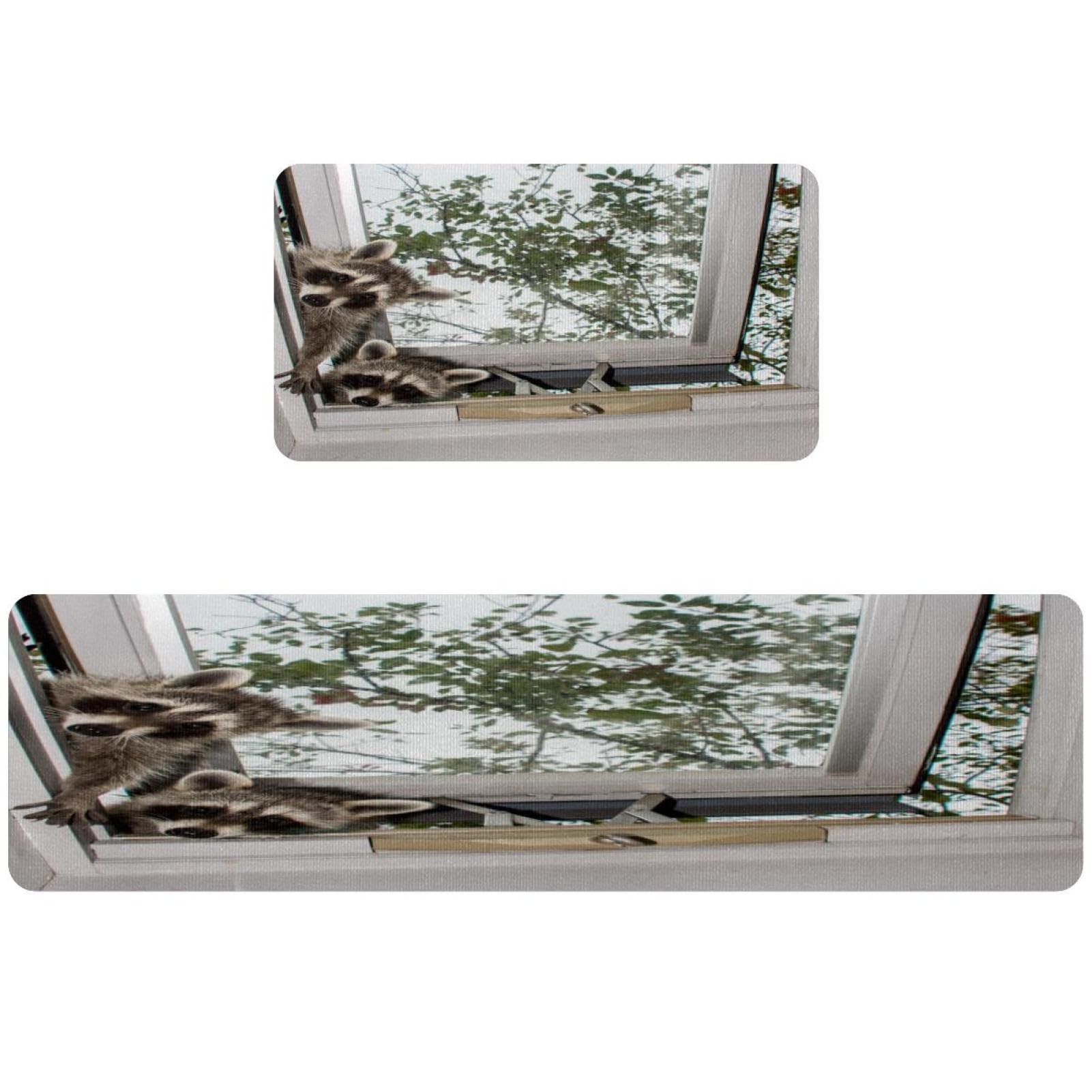 Tapis de cuisine antidérapant évite les glissades : lot de 2 tapis de sol lavables et secs