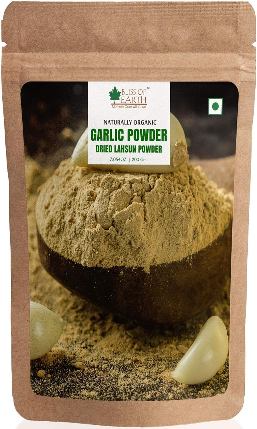 Garlic Powder 200g | Pure Dehydrated Garlic Powder | Fine Ground Seasoning | Strong Aroma & Flavor | Perfect for Garlic Paste, Sauces, Bread, Oil Infusions, Marinades & Cooking