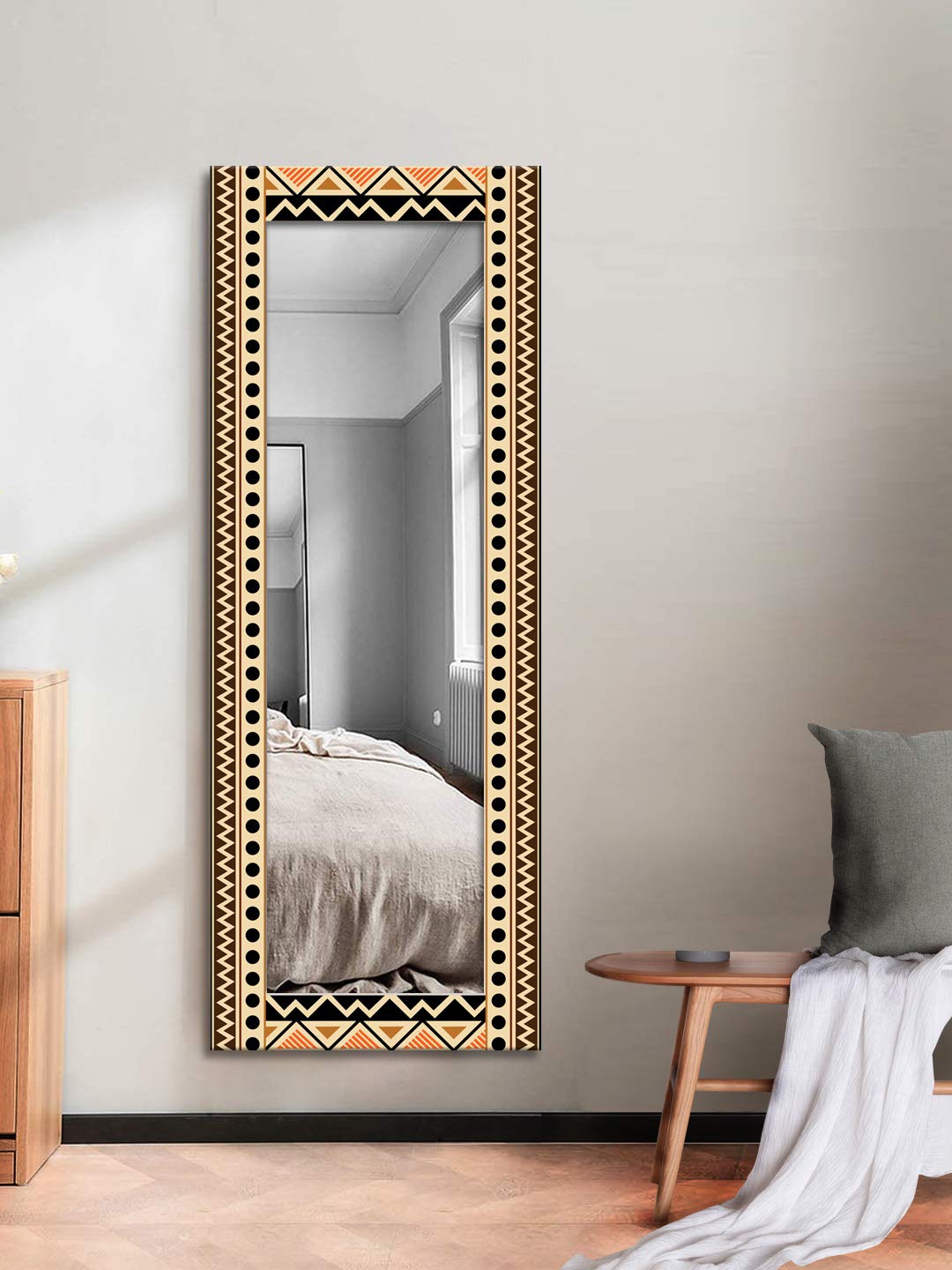 Buy 999STORE Printed Full Length Mirror for Wall Big Size Mirror for