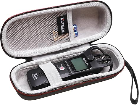 LTGEM EVA Hard Carrying Case for Zoom H1essential/Zoom H1n/H1 Handy Portable Digital Recorder