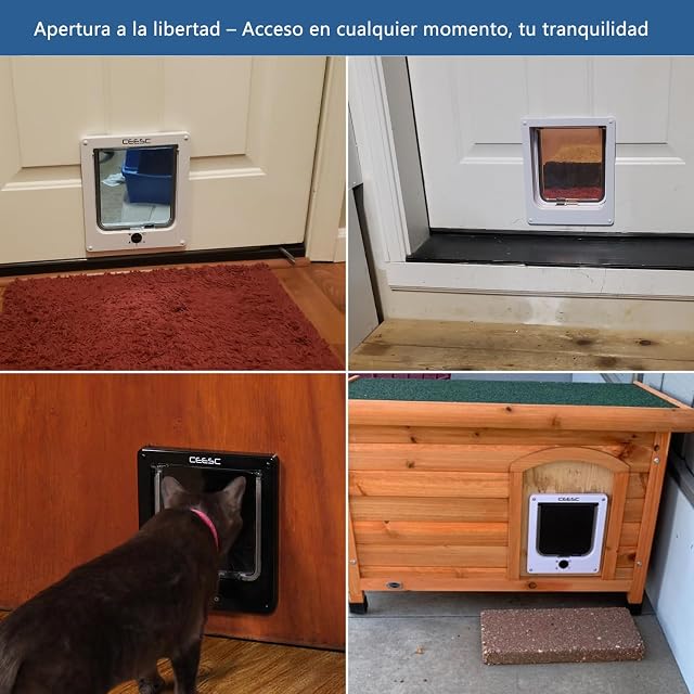 Foto 2 de 7 de CEESC Aleta Grande para Gatos (tamaño Exterior 29,5 x 24,5 cm)