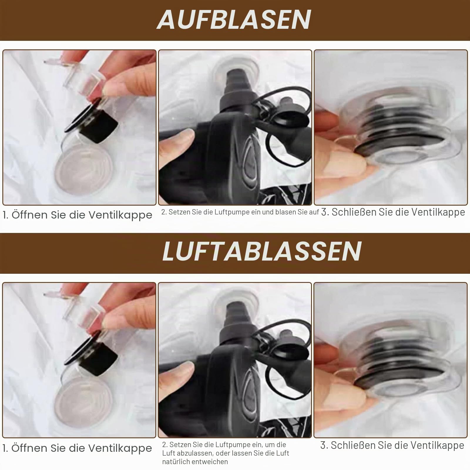 Aufblasbares Schwangerschaftskissen mit Bauchöffnung, Luftmatratze für Schwangere zum Liegen auf dem Bauch, Beflocktes PVC Schwangerschafts-Kissen zur Entlastung von Rücken & Bauch
