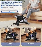 MOSUNY Pedálos Edzőgép 15 Sebességgel, LCD Kijelzővel és Távirányítóval 3