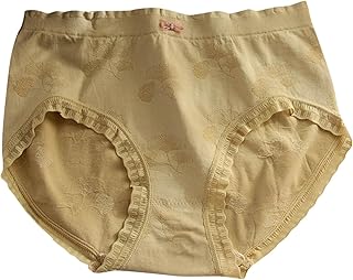 2025 - Ropa interior de mujer de talla grande, bragas de algodón con encaje, bragas hipster suaves, bragas elásticas sexys ropa interior larga para hombre, color verde oliva